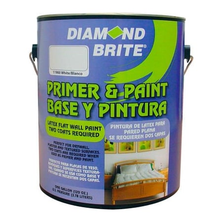 Diamond Brite Diamond Brite Latex Paint & Primer In-One, Gallon Pail 1/Case - 11900-1